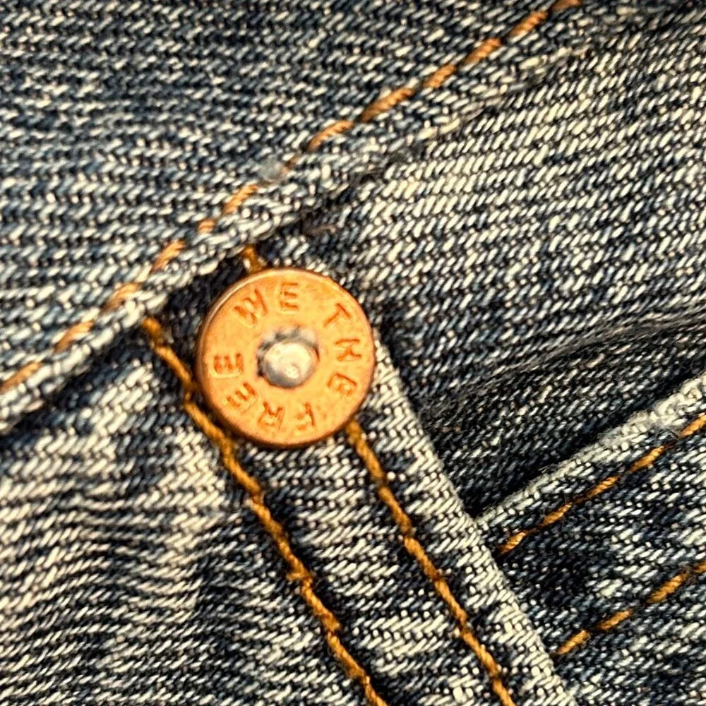 We the Free Button-Fly Jeans w/Double-Frayed Hem - Picture 13 of 16